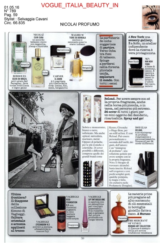 Nicolaï su Vogue Italia Beauty