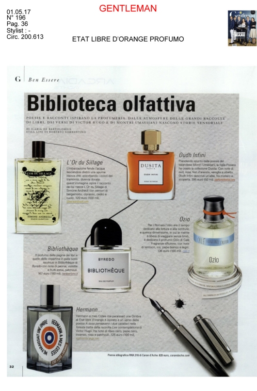 Etat Libre d'Orange su Gentlemen