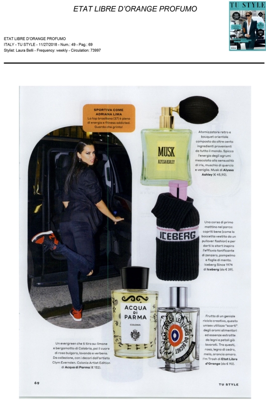 Etat Libre d'Orange su TU STYLE