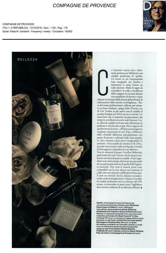 Compagnie de Provence su D Repubblica