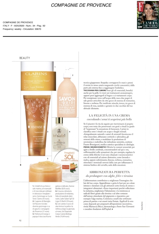 Compagnie de Provence sul numero 34 di F