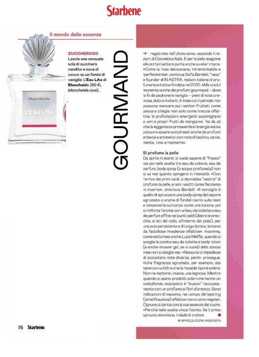 Blancheide su Starbene