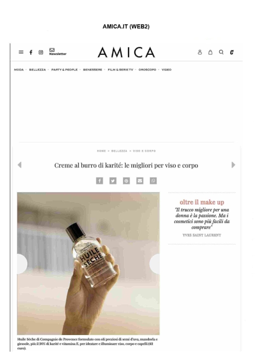 Compagnie de Provence su Amica.it 02 Giugno 2023