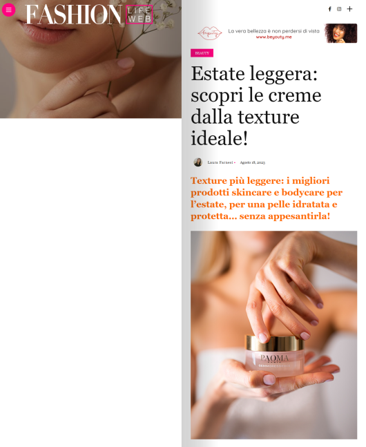 Paoma e Compagnie de Provence su Fashion Life Web 18 agosto 2023