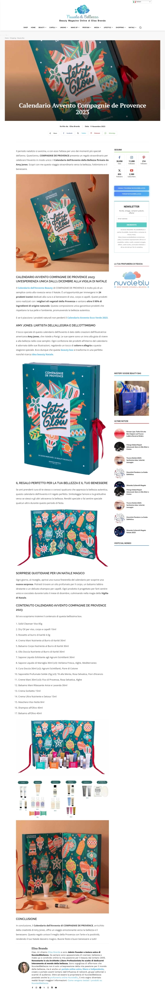 Compagnie de Provence su Nuvole di Bellezza