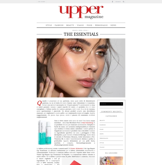 Sapone Liquido Esfoliante di Compagnie de Provence su uppermagazine