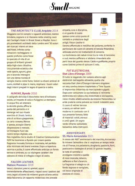Etat Libre d'Orange su Smell Magazine