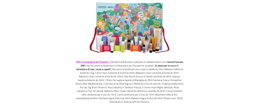 Il Calendario dell'Avvento Compagnie de Provence su fourexcellences.com