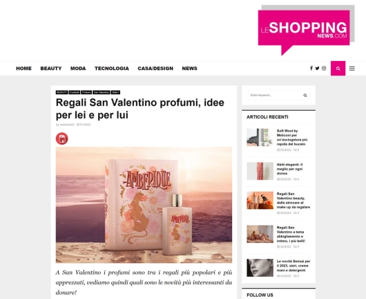 Mes Bisous su leshoppingnews.com