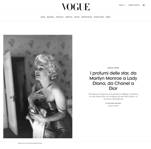 Robert Piguet su Vogue.it