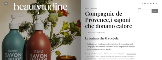 L'edizione limitata di Compagnie de Provence su beautytudine.com