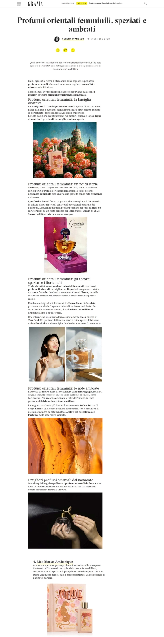 Mes Bisous su Grazia