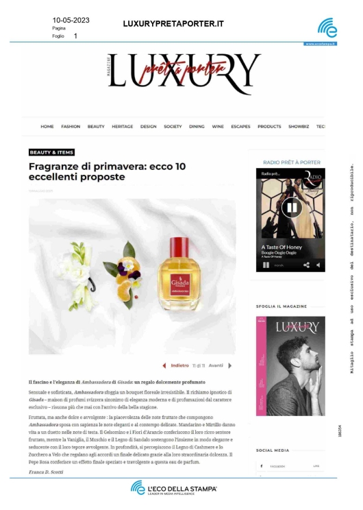 Mes Bisous su luxurypretaporter.it