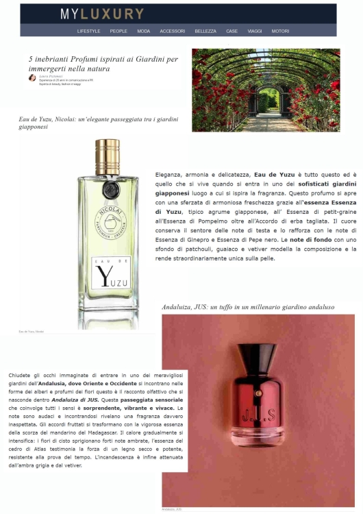 Nicolaï e J.U.S. su My Luxury