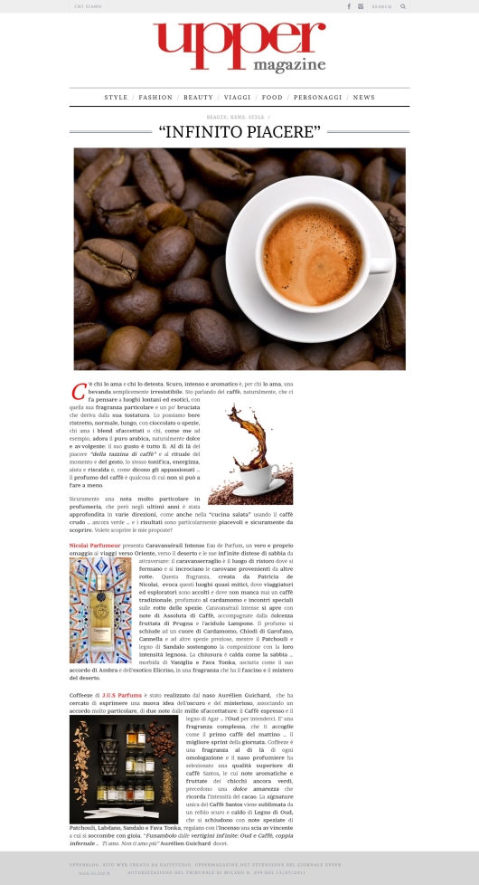 Nicolaï e J.U.S. su Uppermagazine