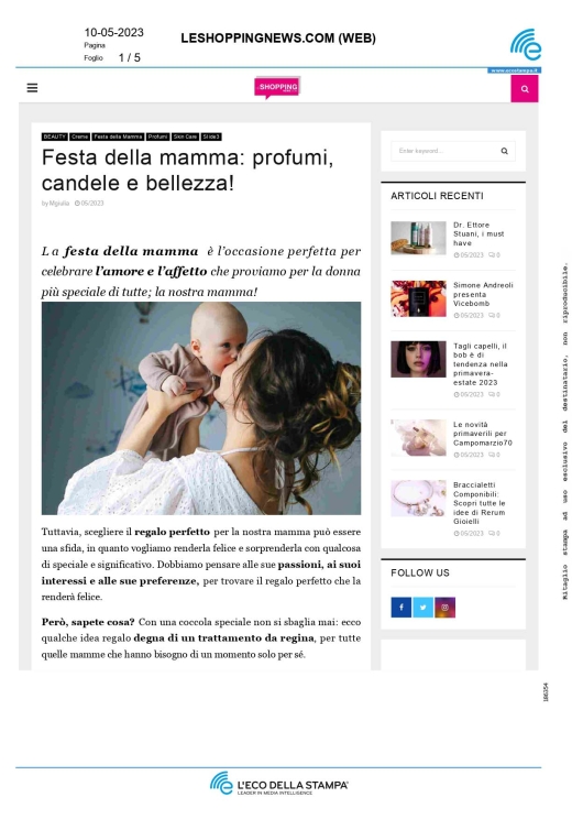 I nostri brand su leshoppingnews.com