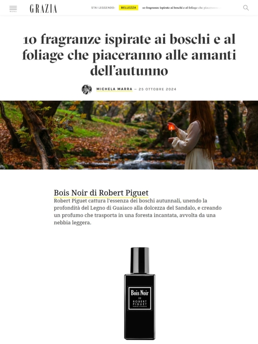 Robert Piguet su Grazia 25 Ottobre 2024