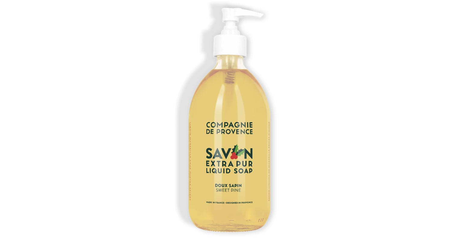 sapone liquido abete dolce compagnie de provence