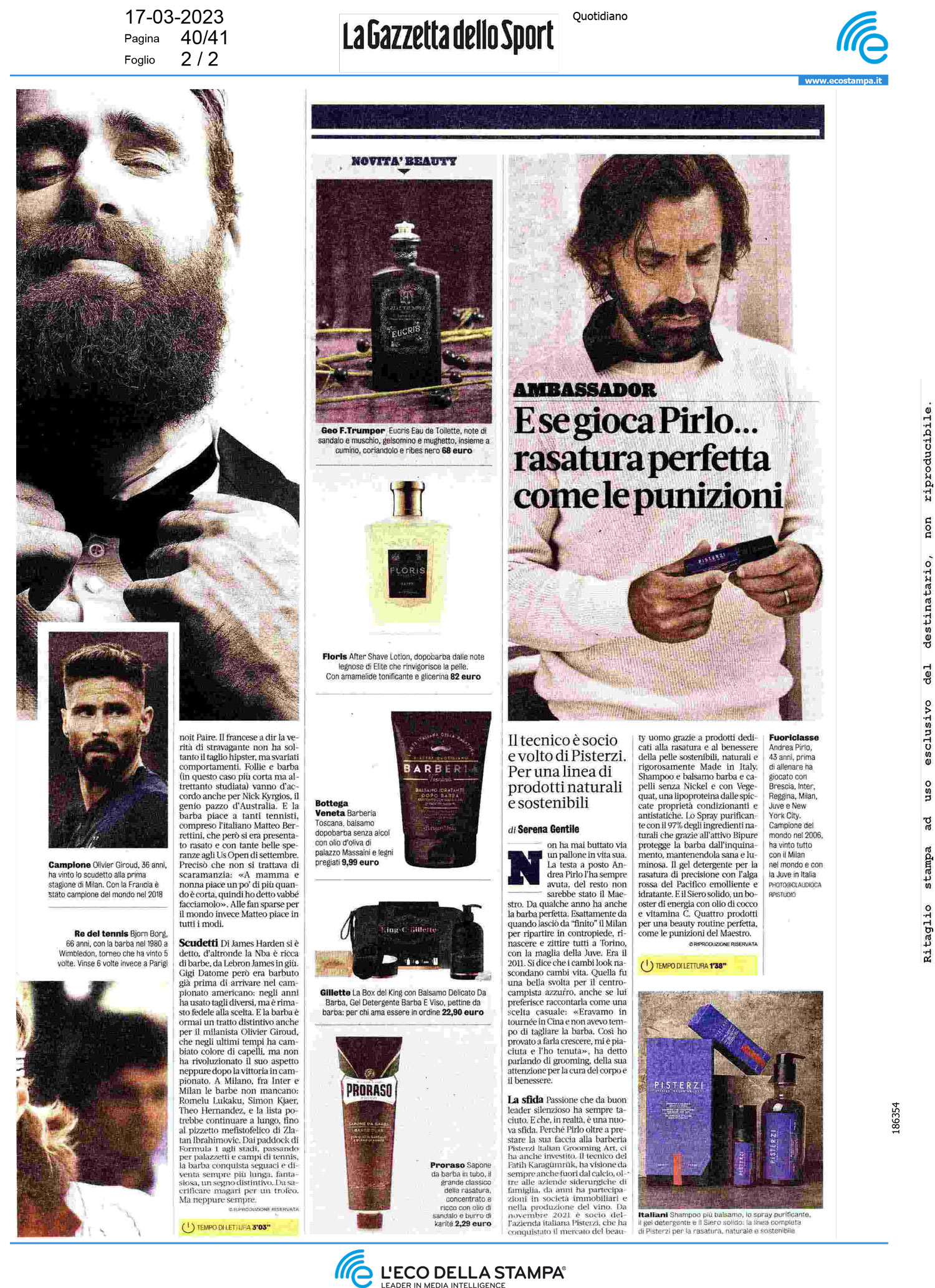 geo f trumper gazzetta sport 20230317 2