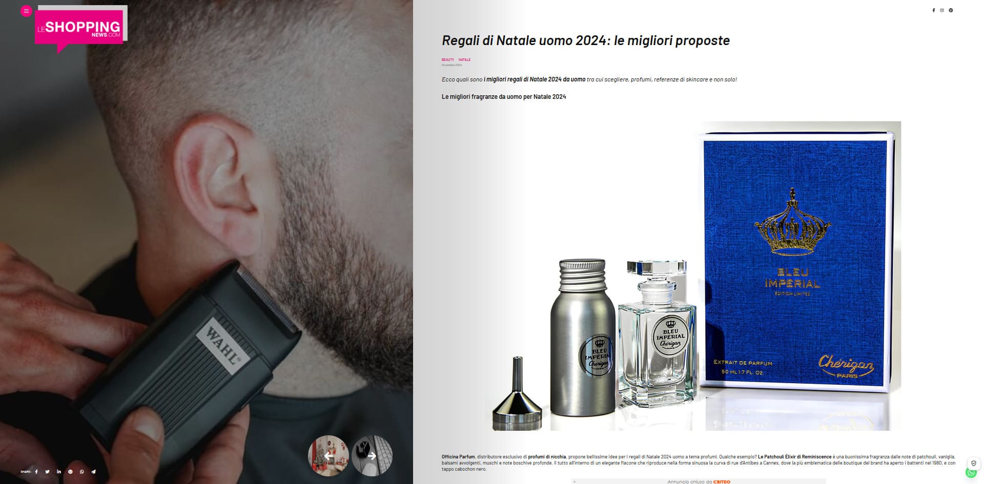 officina parfum le shopping news 20241206
